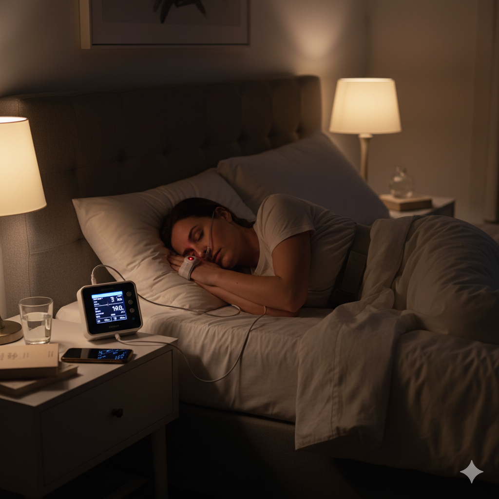 polygraphie nocturne a domicile