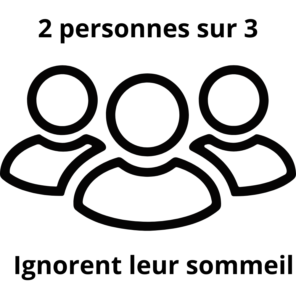 2 personnes sur 3 les gens ignorent leur sommeil